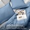 Soft Lightweight Goose Down Alternative Comforter Bedding Set with Wrinkle Resistant Breathable